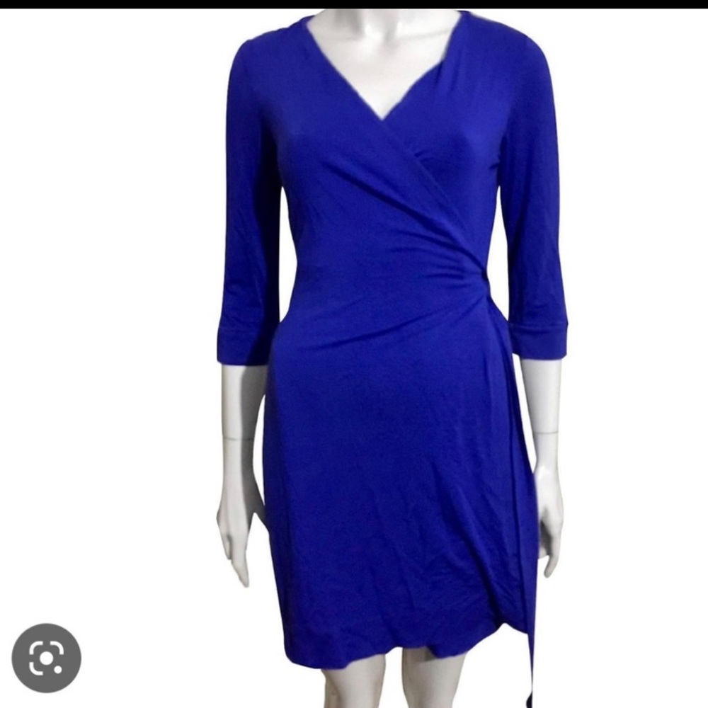 Diane Von Furstenberg Julian Mini Wrap Dress